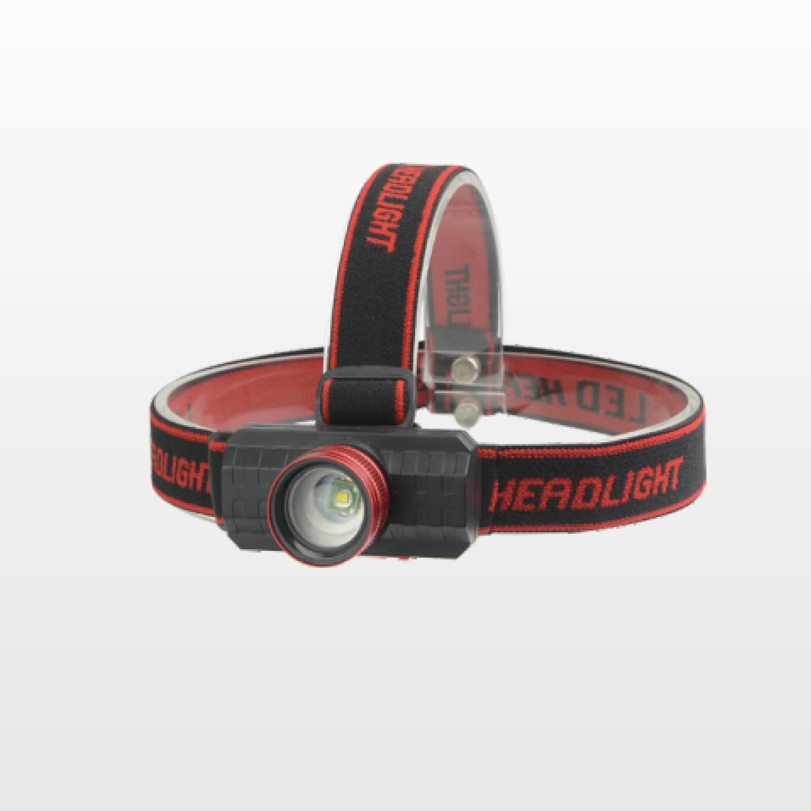 Olsenmark OMSL2795 LED Adjustable Headlamp | 5W bright LED with 1200mAh rechargeable battery & USB charging| adjustable headband, and reliable lighting performance|