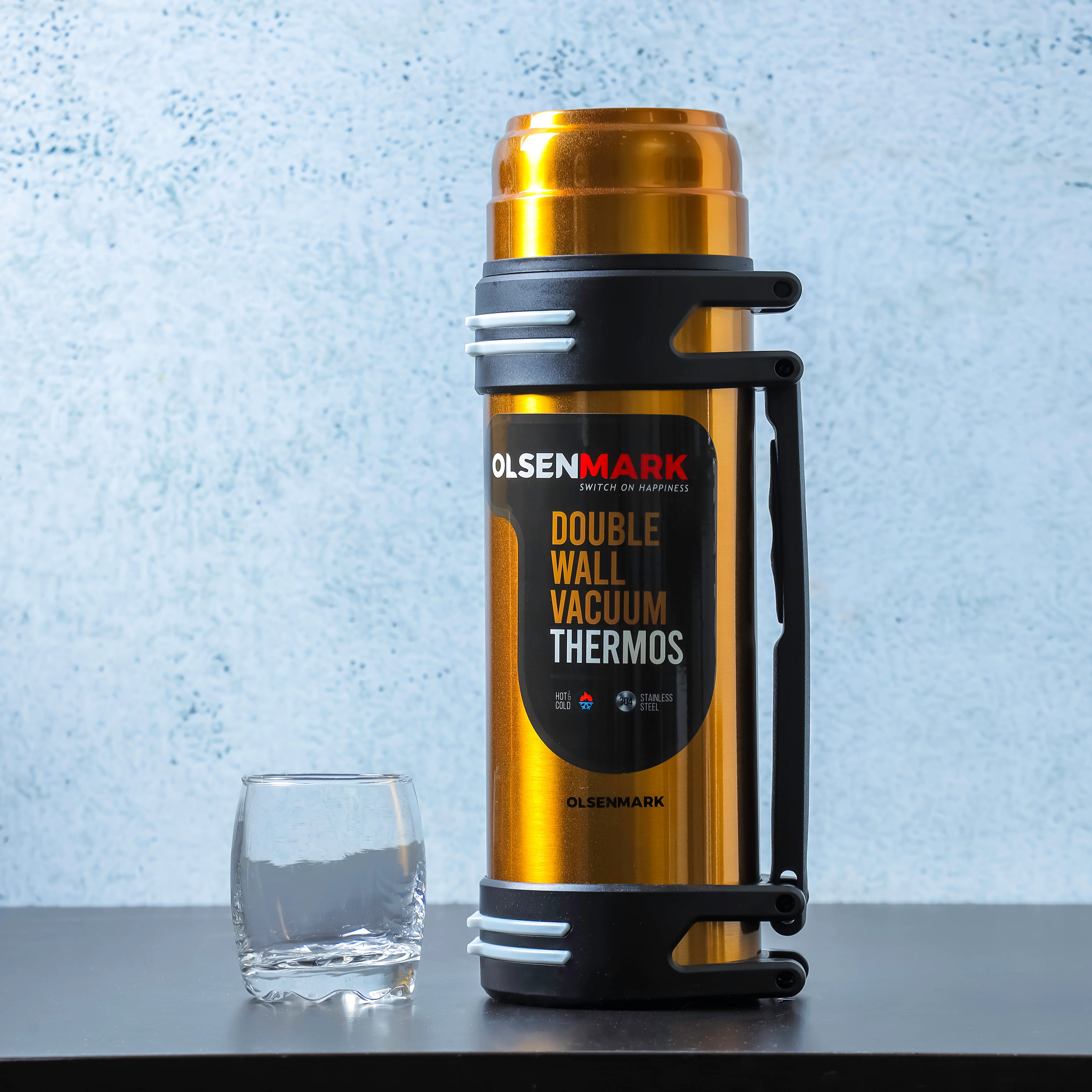 Olsenmark OMVF2501 Stainless Steel Vacuum Thermos | 3000ml Hot & Cold Bottle keeps beverages hot or cold for hours| stainless steel, leak-proof design & eco-friendly | - Image 5
