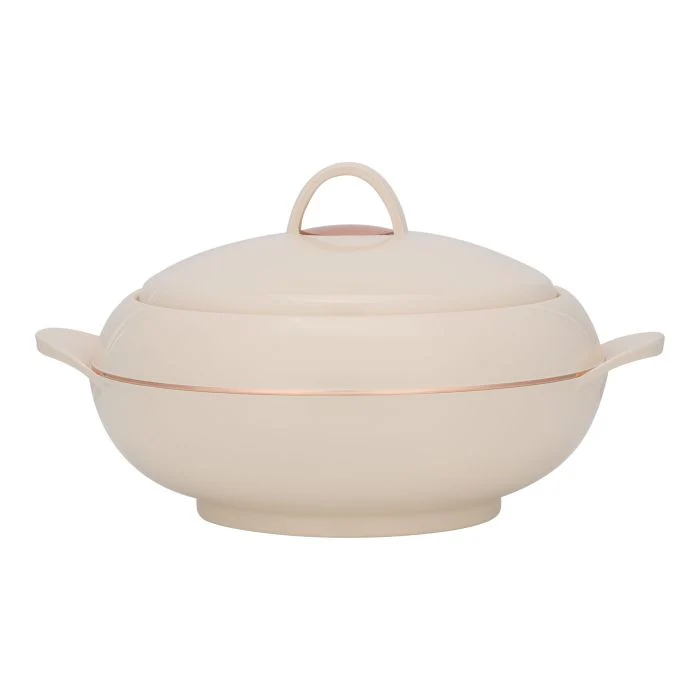 Omega Gold Insulated Casserole, Firm Twist Lock, RF11150 | Strong Handles | 1200ml Double Wall Insulated Serving Pot, Chapati Storage Box, Roti Serving Pot, Chapati Dabba - Image 6