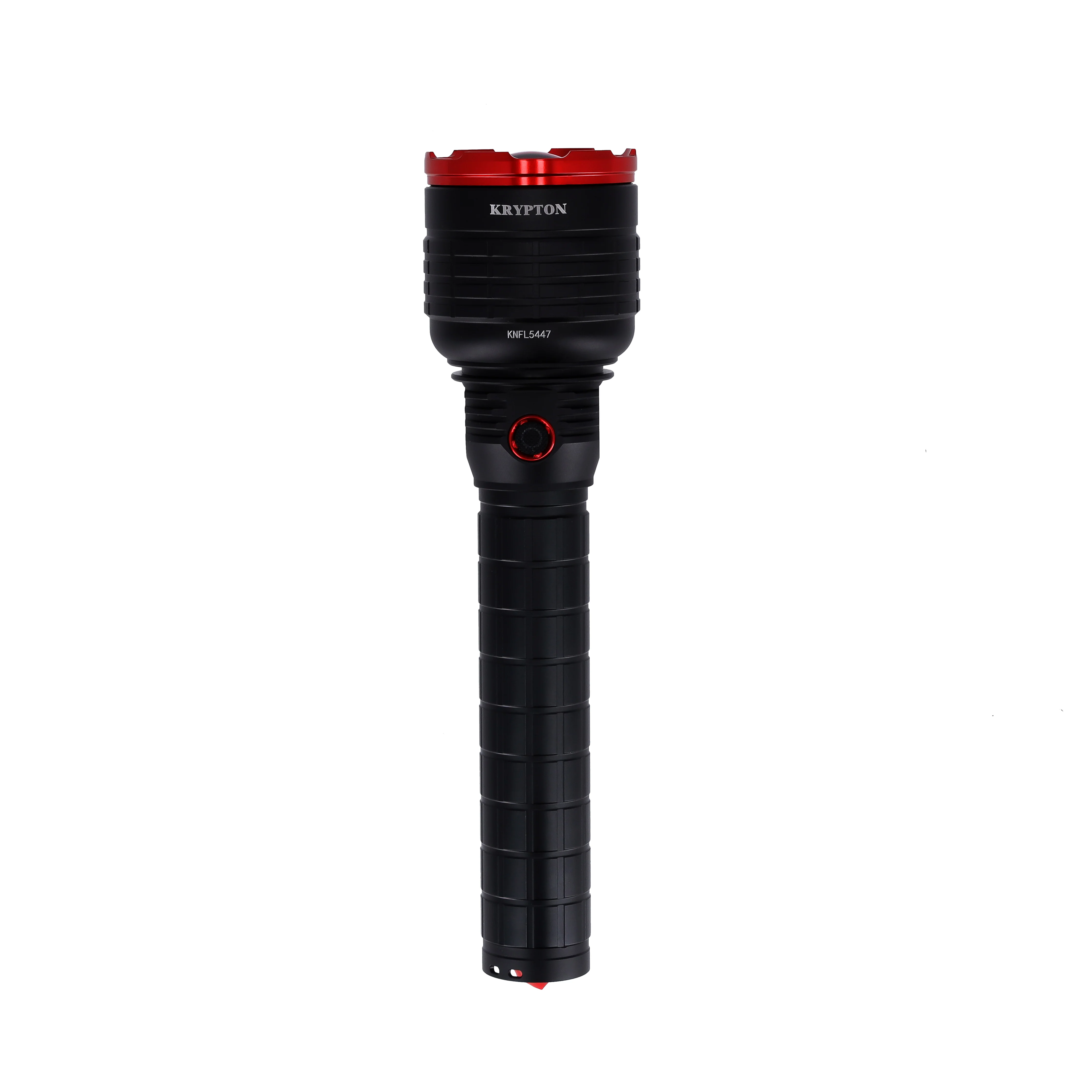 Rechargeable KNFL5447 LED Flashlight | 4000 lumens brightness with 12000mAh Li-ion battery| Type-C fast charging, 2000m beam distance, & durable aircraft aluminum body |