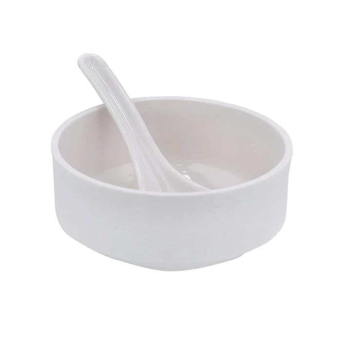Royalford RF10061 12-Piece Premium Melamine Soup Bowl Set | Soup Bowls + Linear Bowls + Soup Spoons | Durable, Stylish & Heat-Resistant Serving Set for Soups & Starters - Image 3