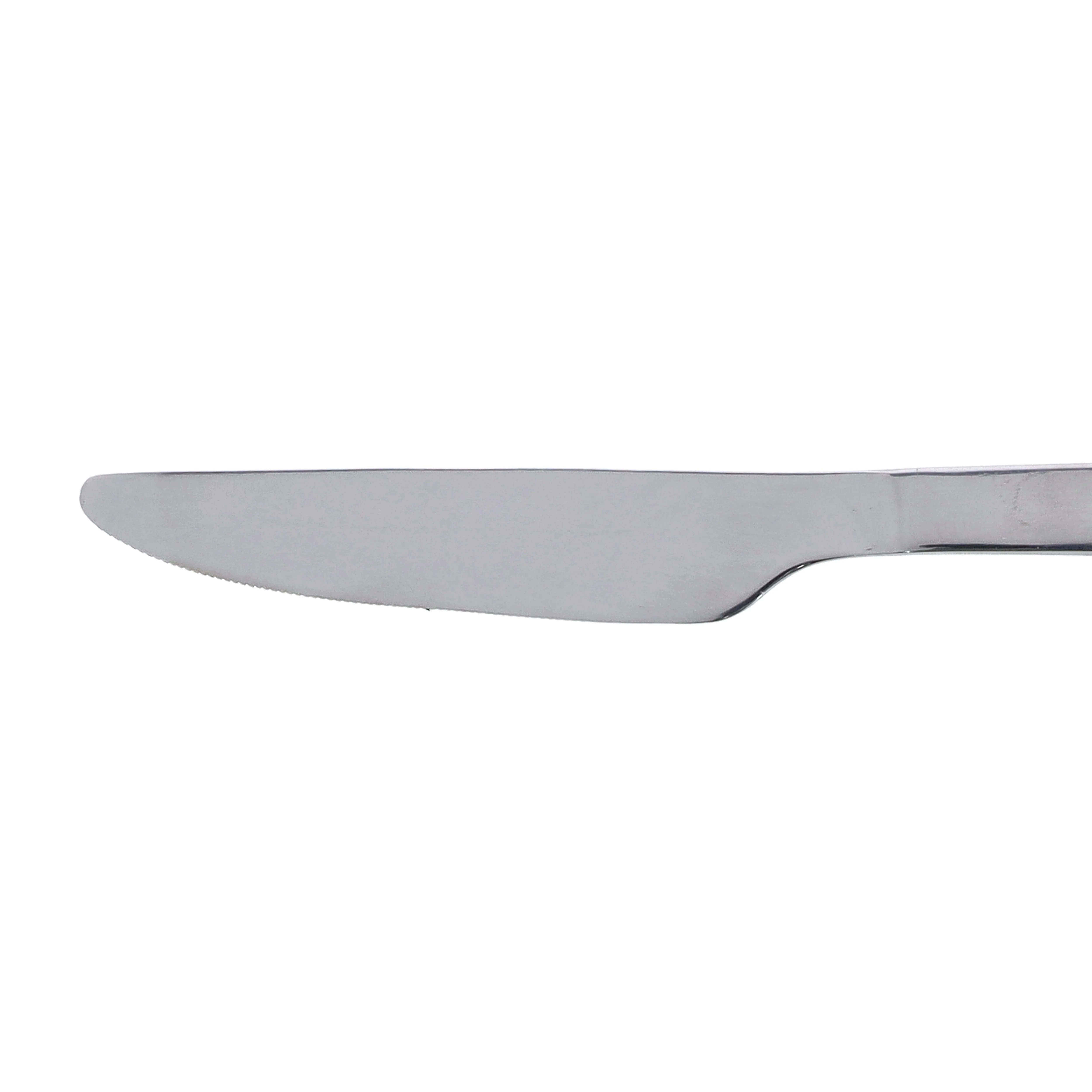 Royalford RF10070 Stainless Steel Table Knife Set 6 Pcs | Strong Sharp Rust-Resistant Dining Knife | Comfortable Grip | Safe Edges & Elegant Long Lasting Cutlery Design - Image 4