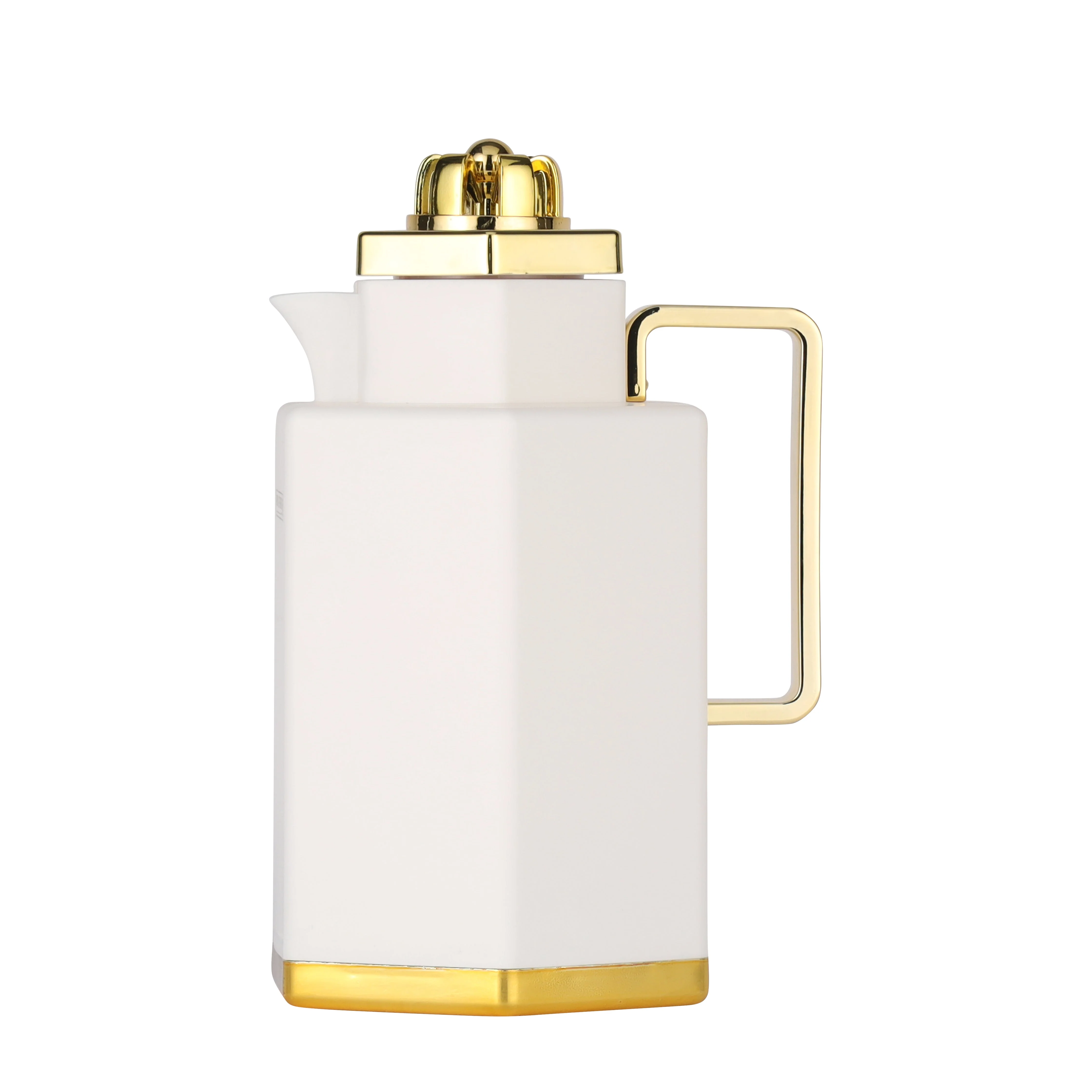 Royalford RF10203 Dalia Double Wall Vacuum Flask 1L |Asbestos-Free Glass Inner| Hot & Cold Insulated Thermal Bottle | PP Body| Leak-Resistant Design for Home & Travel