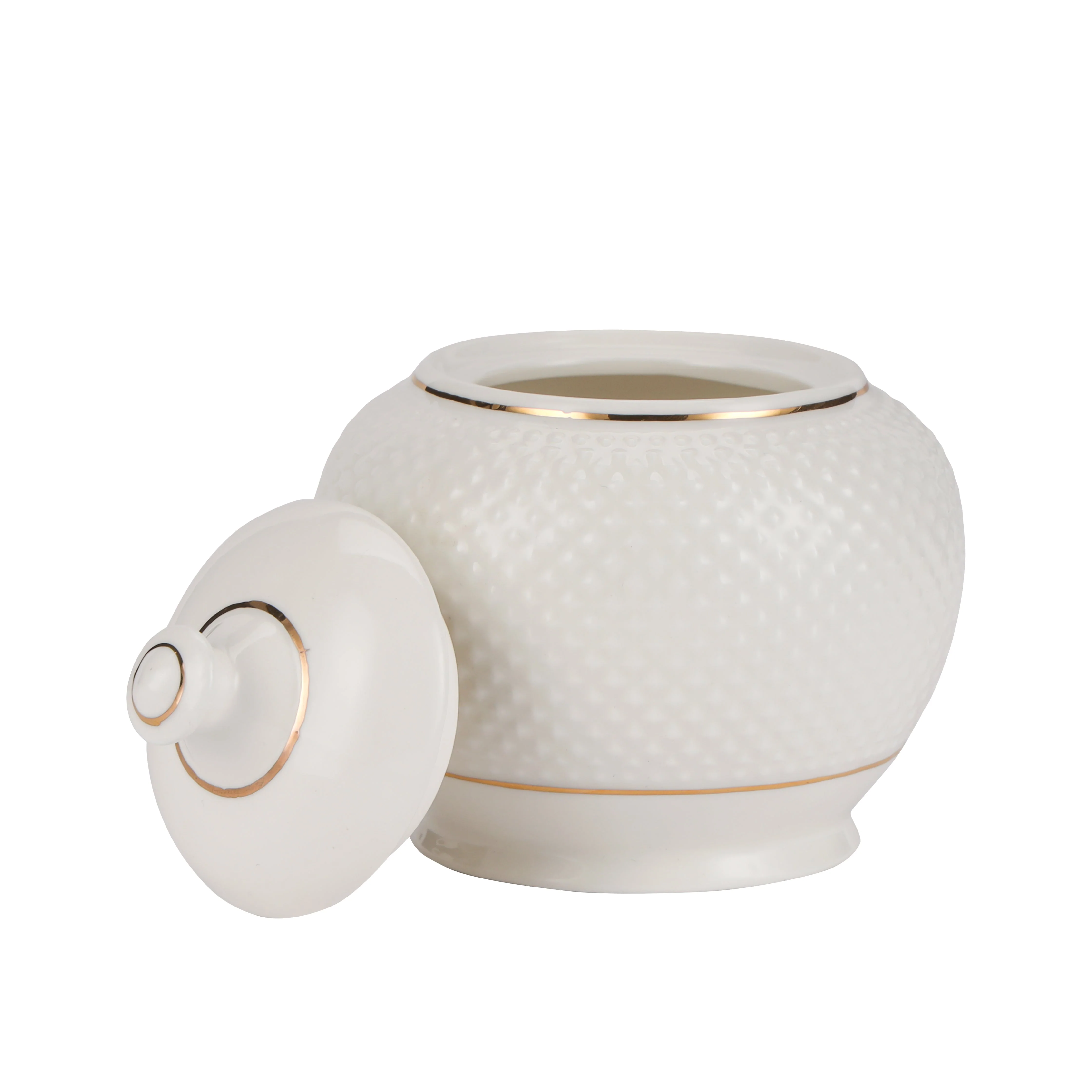 Royalford RF10499 Fine Bone China 17 Pcs Tea Set | Chip-Resistant Tableware With Teapot, Cups, Saucers, Creamer & Sugar Pot | Lead-Free| Dishwasher-Safe Premium Serveware - Image 5