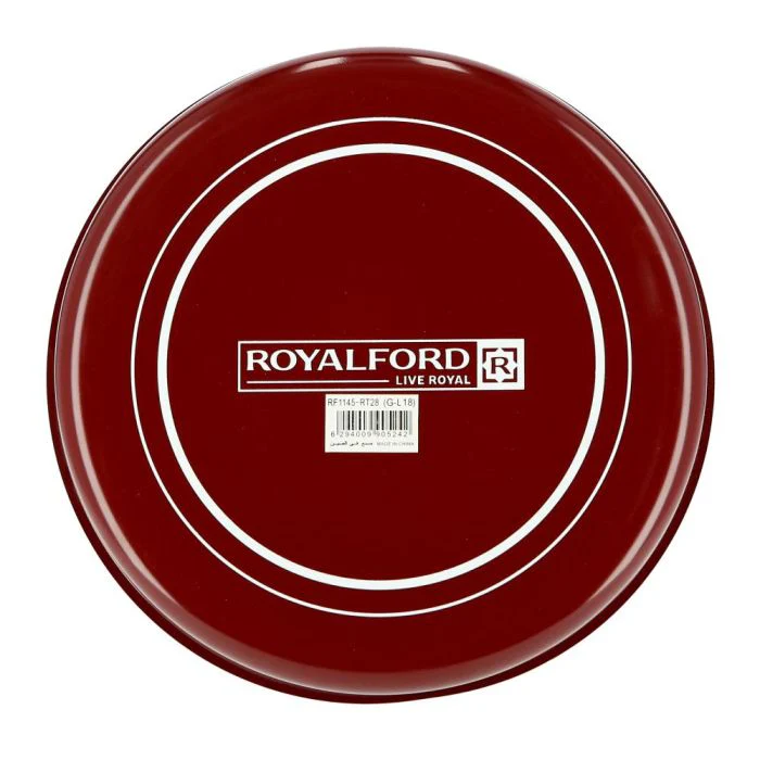 Royalford RF1145-RT28 Non-Stick Round Baking Tray, 28 CM - Image 5