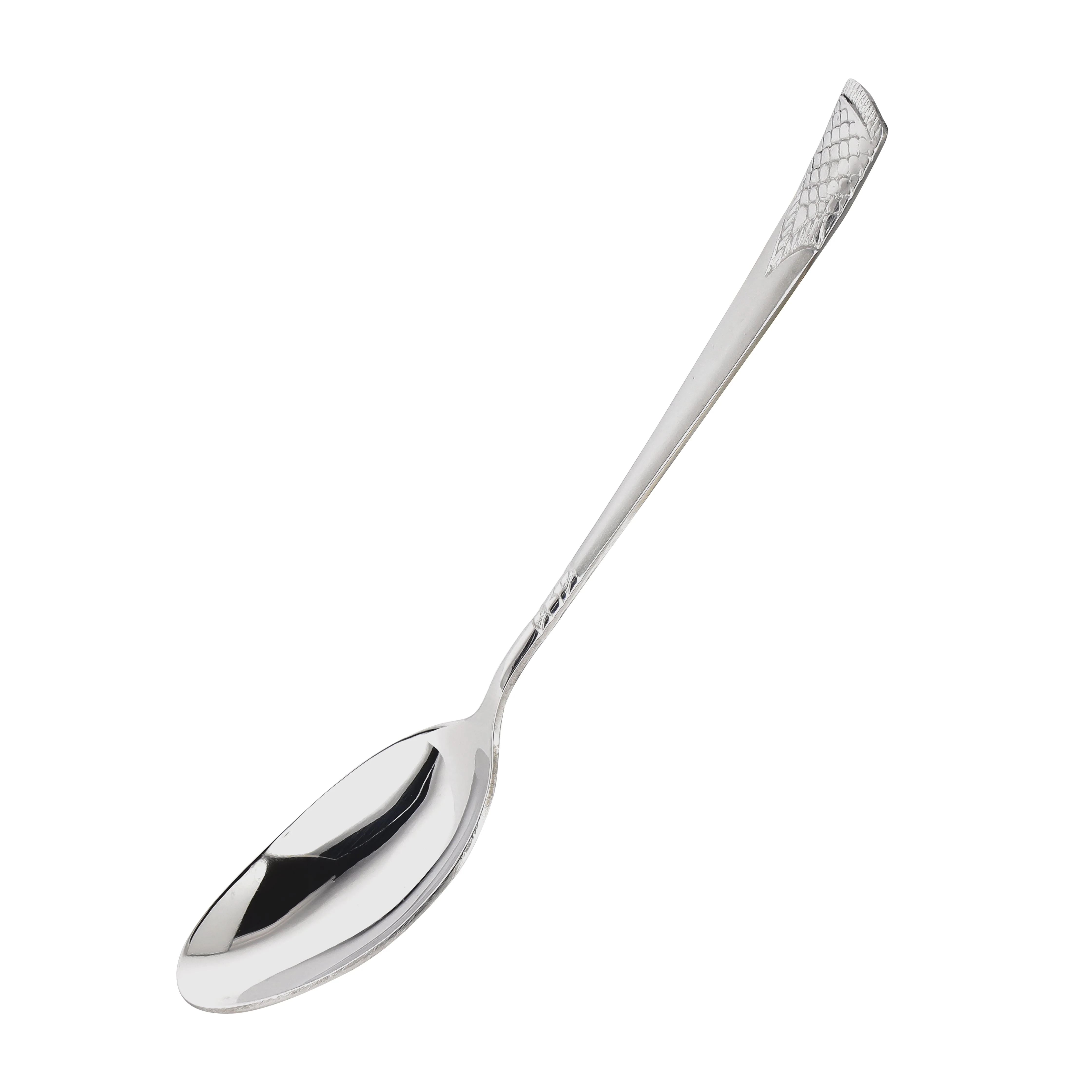 Royalford RF11944 24PCS stainless steel cutlery set| non-magnetic, food-grade material & sandblast finish| durable long handles, rust-resistant and for everyday| - Image 3