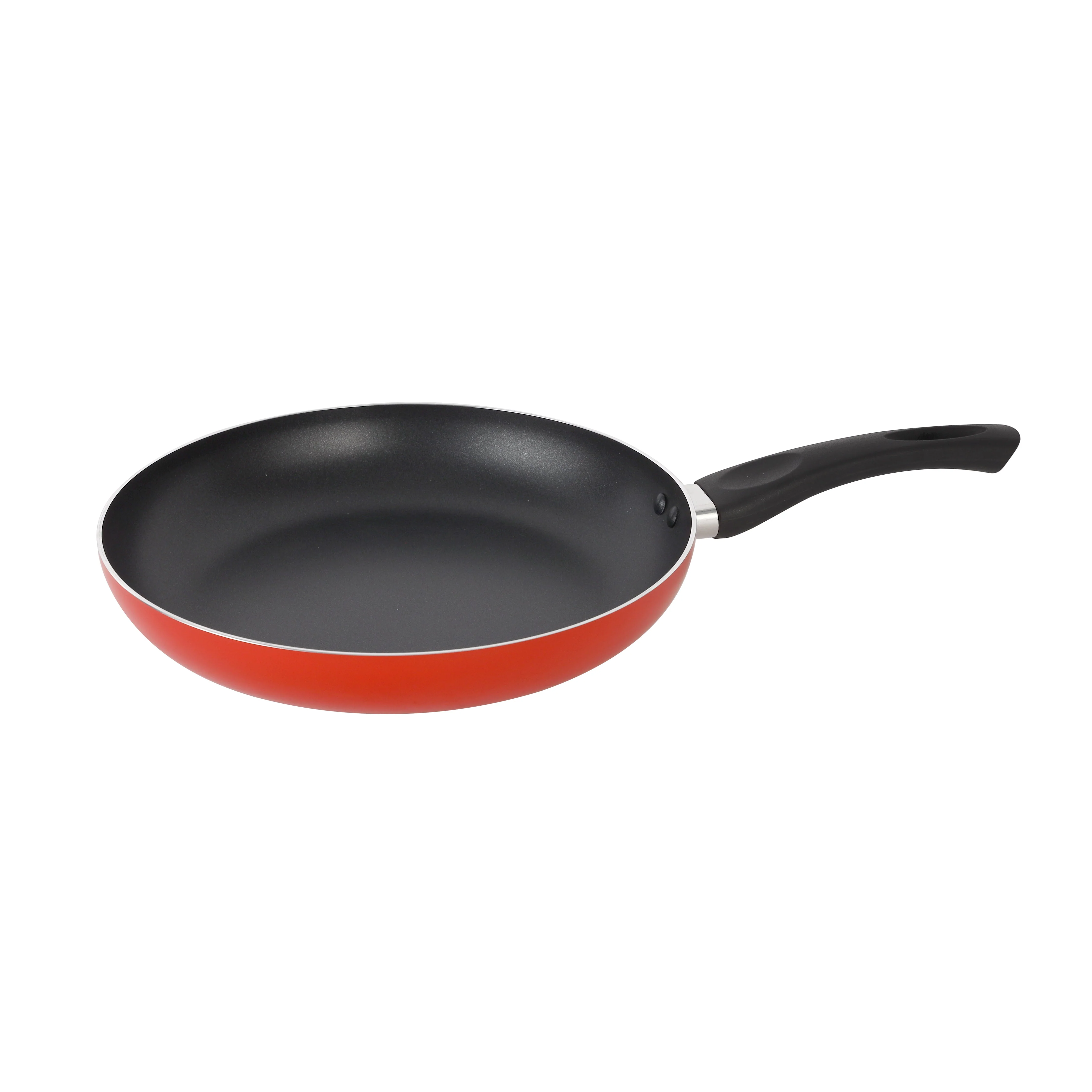 Royalford RF11976 24CM Aluminium Non-Stick Frypan | Tempered Glass Lid | 3-Layer PTFE & PFOA Free Coating | Durable Bakelite Handle for Gas & Induction Cooking - Image 3