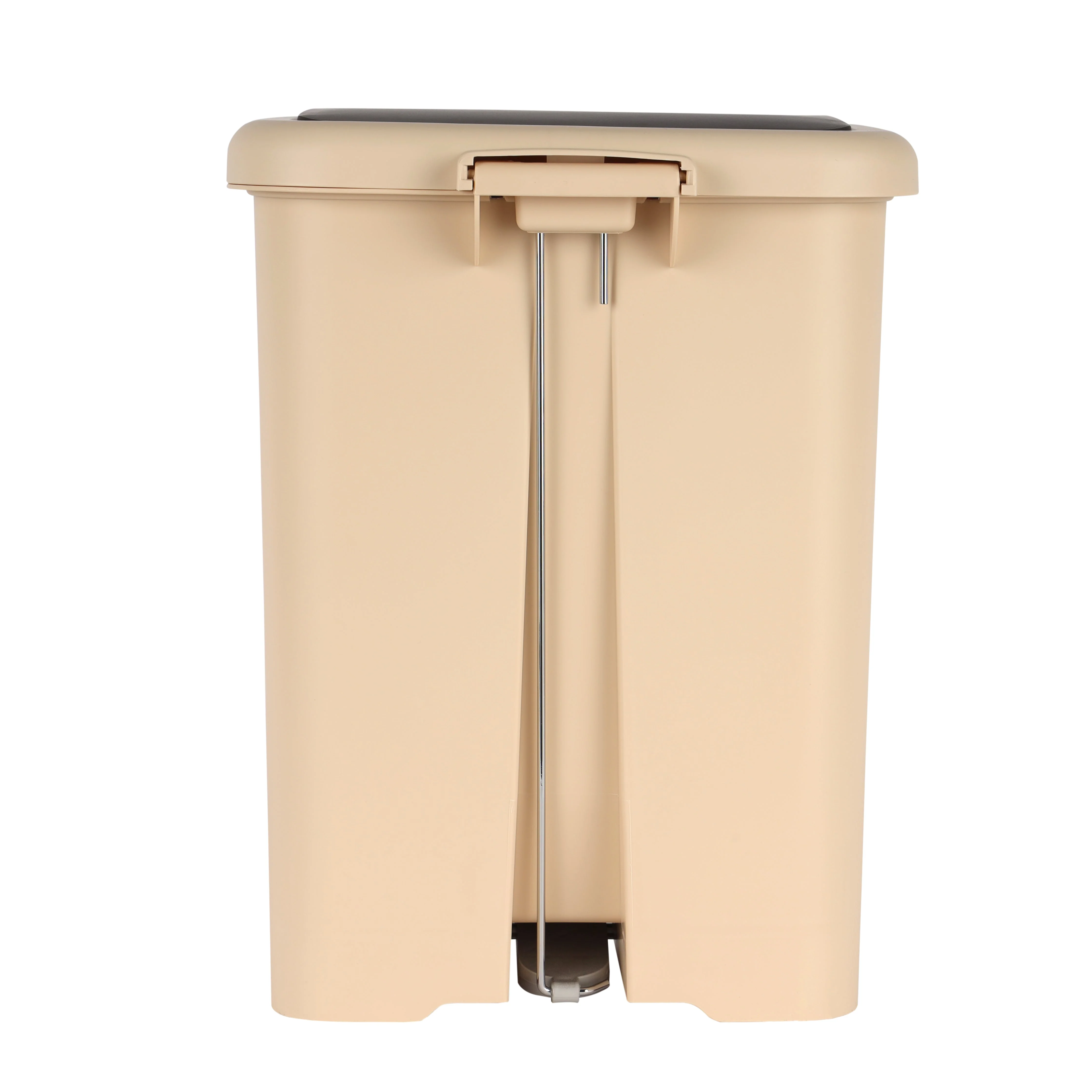 Royalford RF12247 18L Plastic Dust Bin | Foot Pedal & Double Lid for Home, Kitchen & Office Use | Hands-Free Hygienic Waste Disposal with Durable Premium Design - Image 3