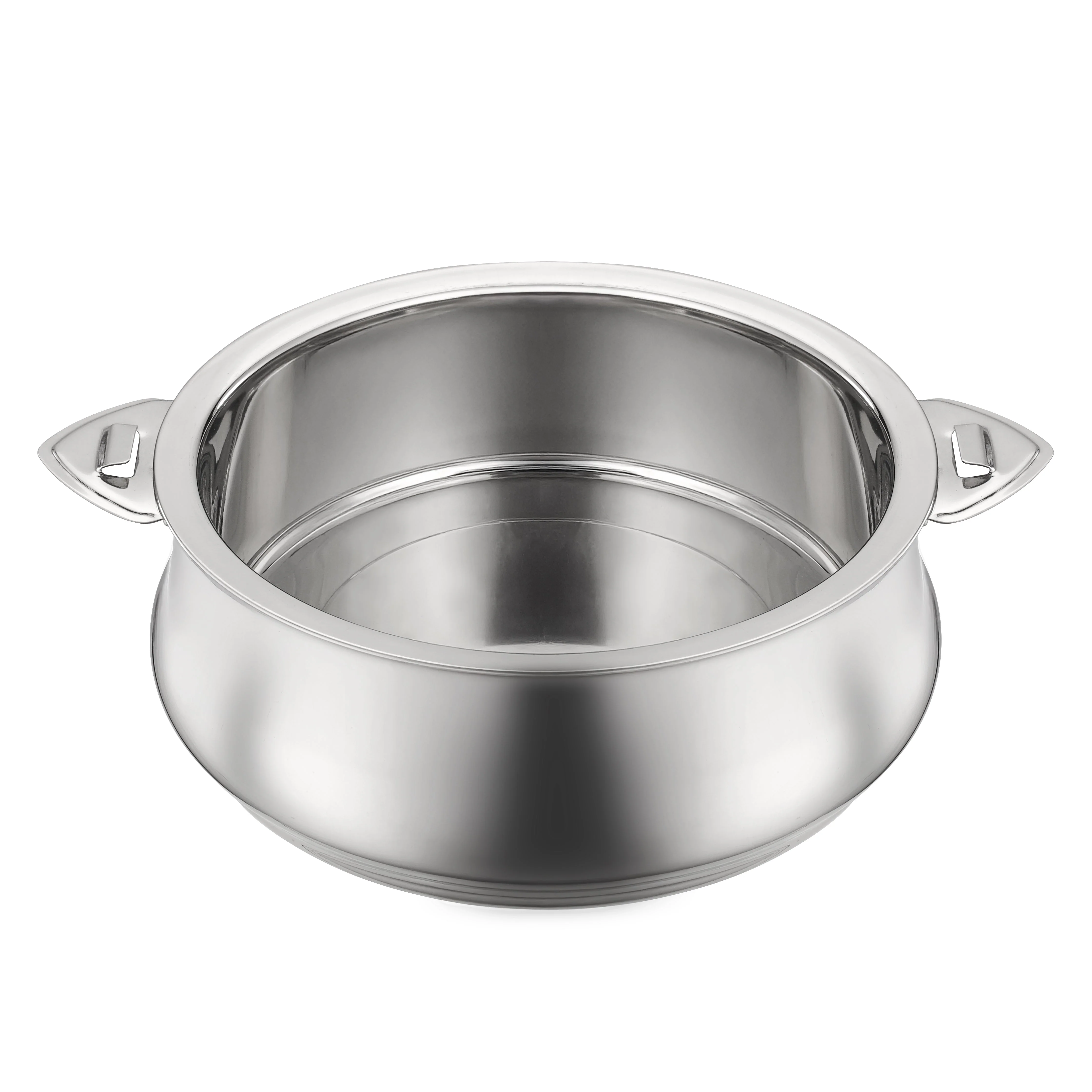 Royalford RF12718 Suhur Stainless Steel Hot Pot 2500ml | Double Wall Vacuum Insulated Food Warmer with Secure Twist Lock Lid | Strong Handles & Elegant Serving Design - Image 4