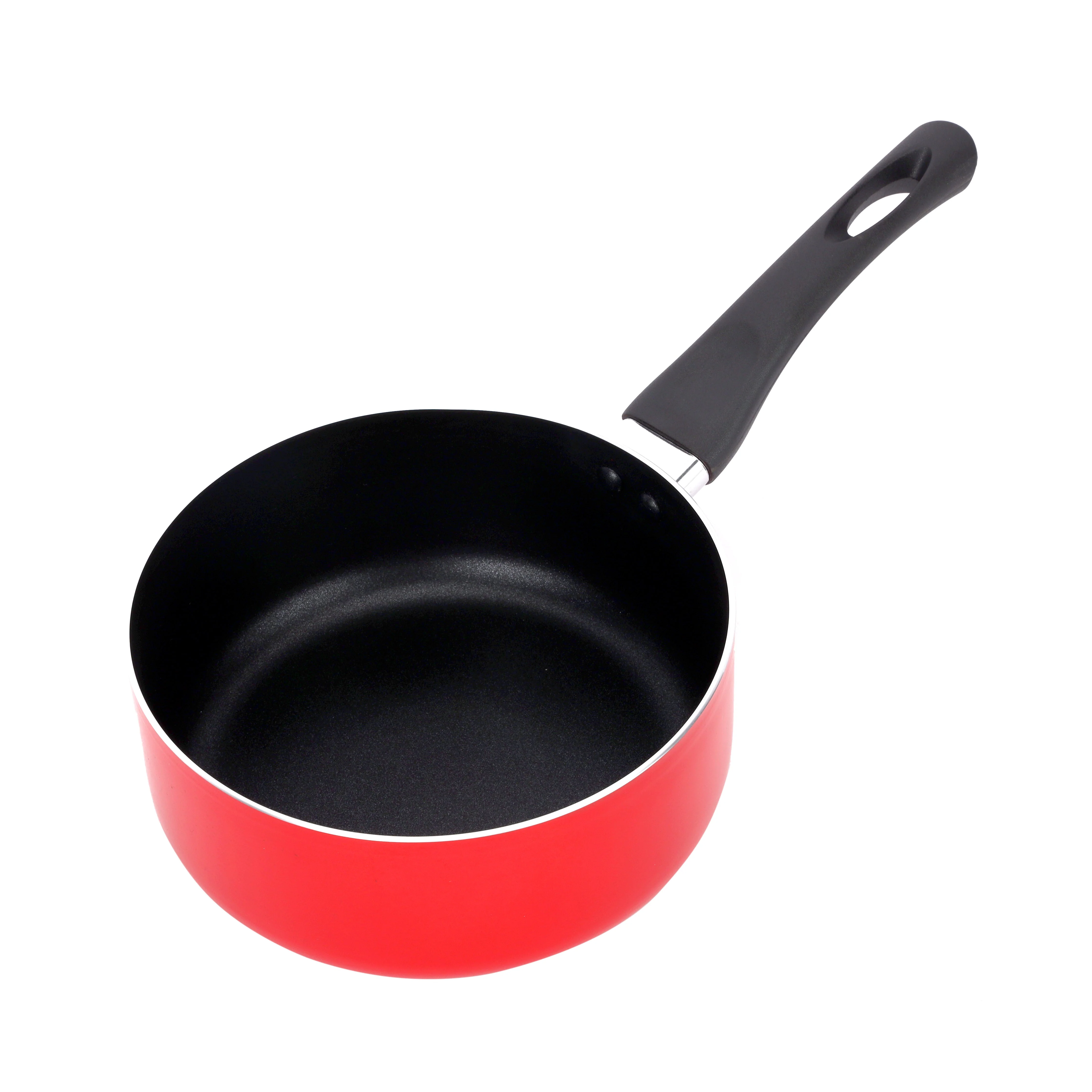 Royalford RF12731 18cm Non-Stick Saucepan | Durable Aluminium Body | Easy Clean Interior Coating & Heat Resistant Ergonomic Handle | Perfect for Everyday Cooking Use