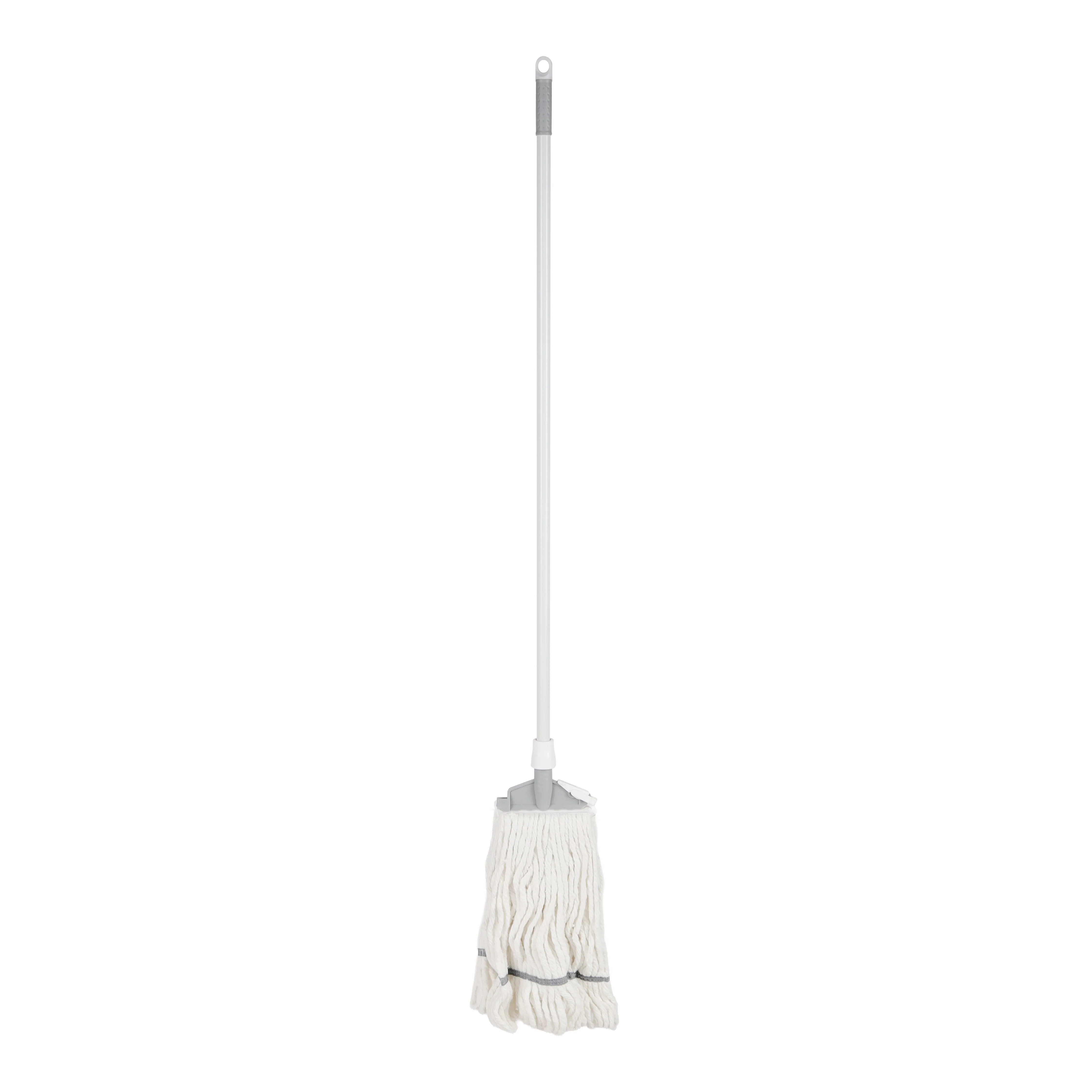 Royalford RF12849 CleanTech Cotton Floor Mop | 128cm Handle | High Absorbency Durable Wet Mop for Tile, Marble, Wooden & Granite Floors | Heavy Duty Home Cleaning Mop