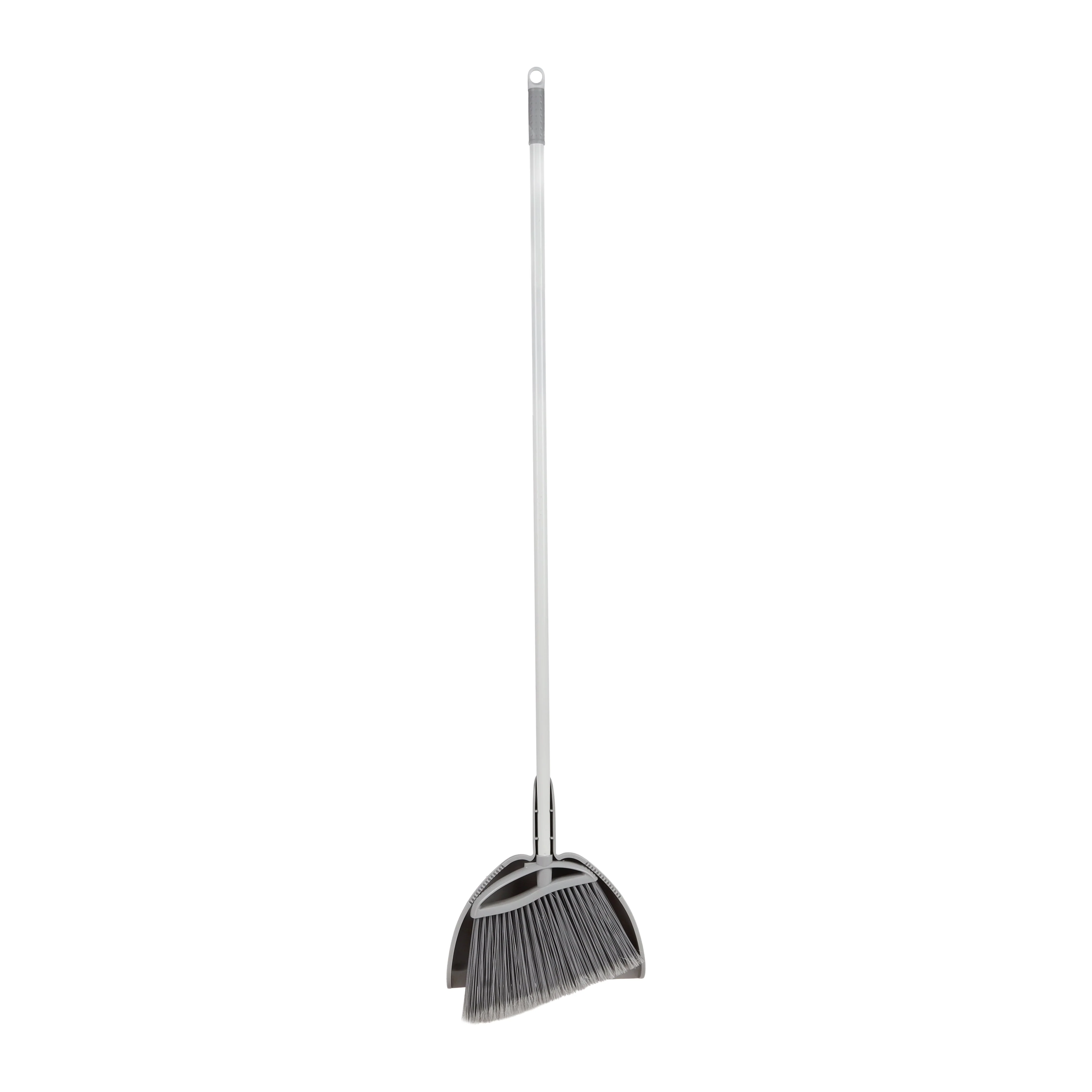 Royalford RF12854 CleanTech 33cm Dustpan & Broom Set | Durable Iron & Plastic Build | 130cm Long Handle | Multipurpose Floor, Wall & Ceiling Cleaning Tool | Easy to Use - Image 2