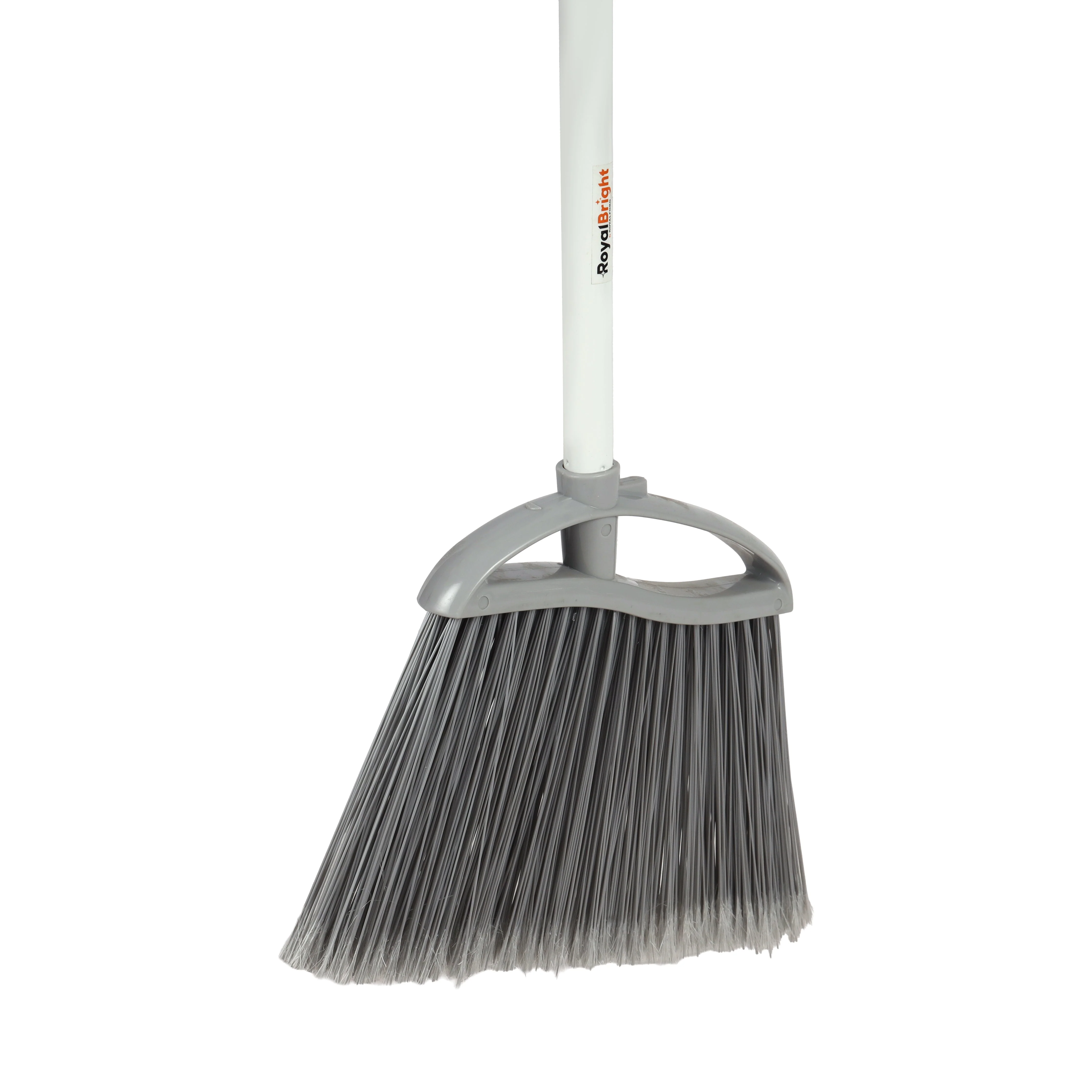 Royalford RF12854 CleanTech 33cm Dustpan & Broom Set | Durable Iron & Plastic Build | 130cm Long Handle | Multipurpose Floor, Wall & Ceiling Cleaning Tool | Easy to Use - Image 5
