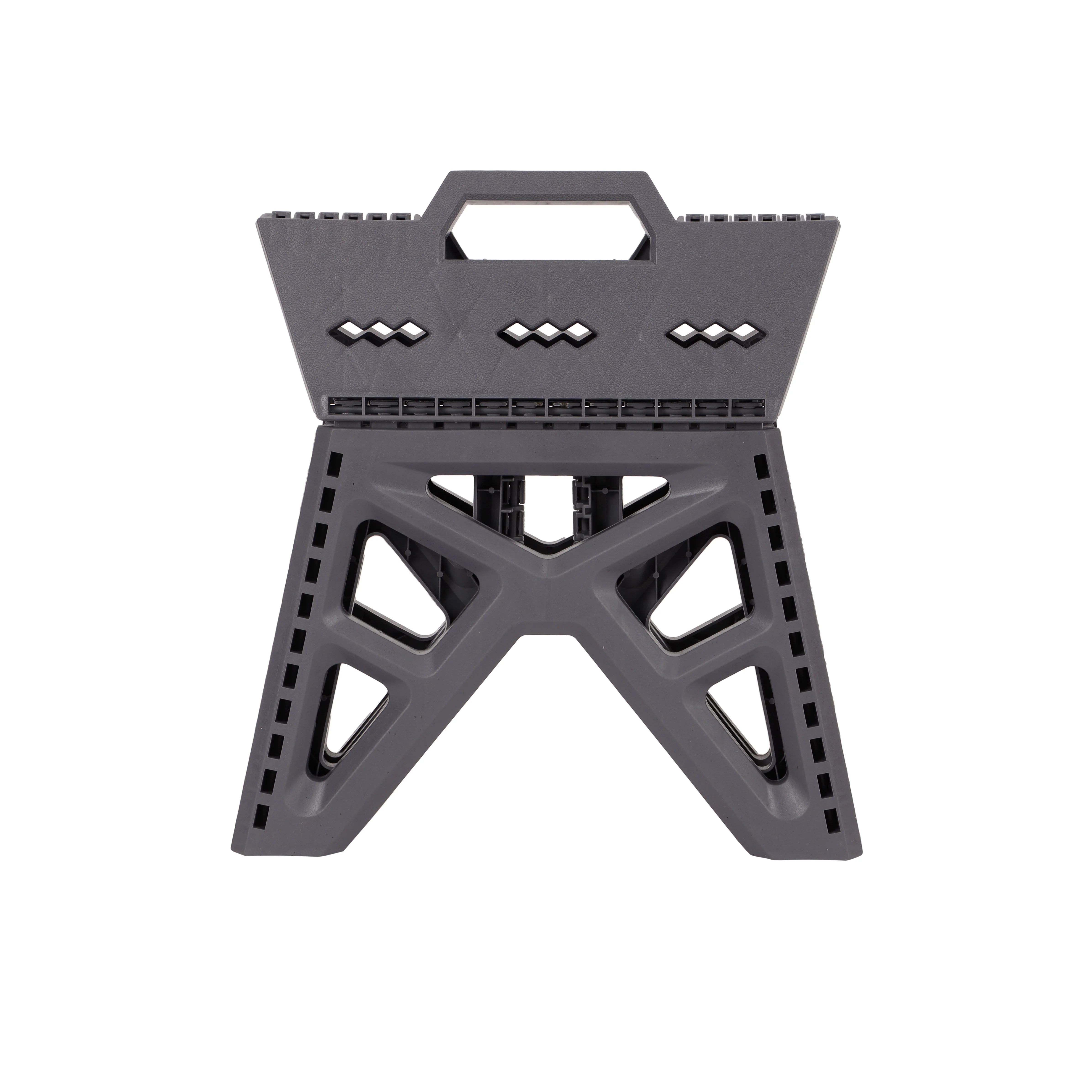 Royalford RF12934 Folding Stool 18.5x20x23cm | Strong & Sturdy PP Plastic Portable Step Stool |Foldable Design | Carry Handle for Home, Kitchen, Bathroom & Outdoor Use - Image 3