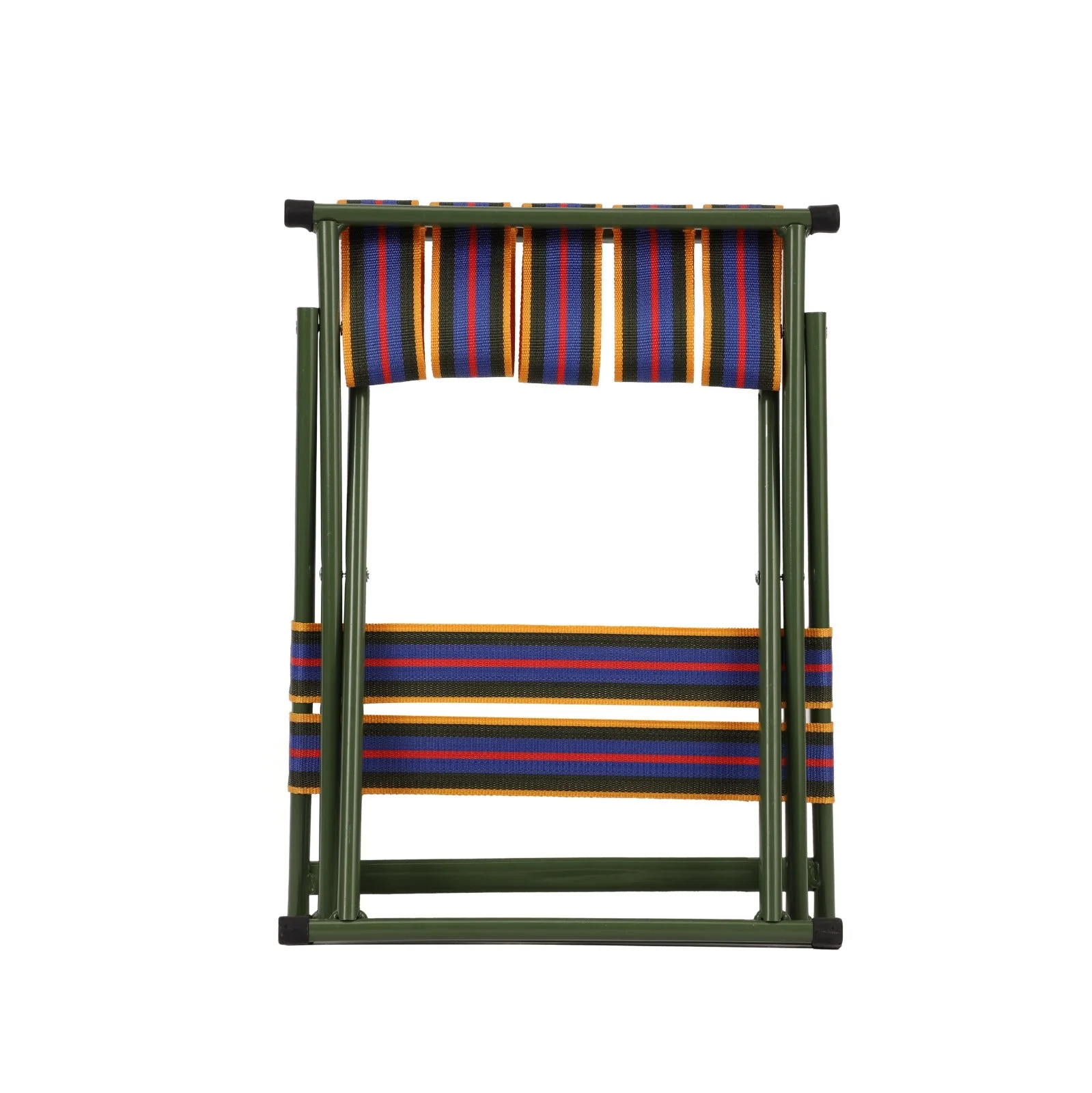 Royalford RF12940 Foldable Camping Chair | Strong Iron Frame | Durable Woven Strap Seat Outdoor Folding Chair | Lightweight Portable Picnic, Garden Seating Solution - Image 5