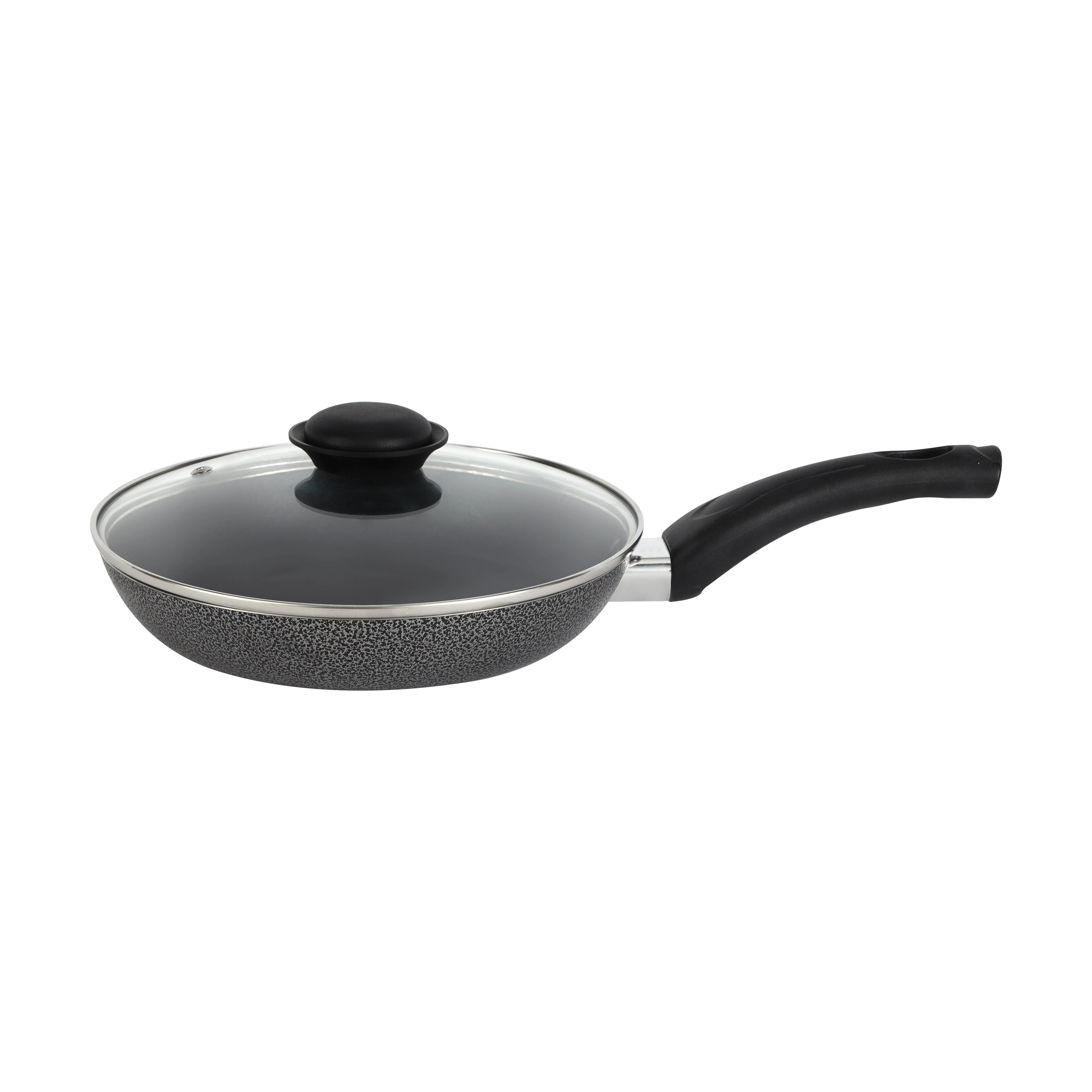 Royalford RF2952 26CM Fry Pan | 3-Layer Non-Stick Coating | CD Bottom for Even Heating | Premium Aluminium Body | Heat-Resistant Bakelite Handle for Daily Cooking - Image 2