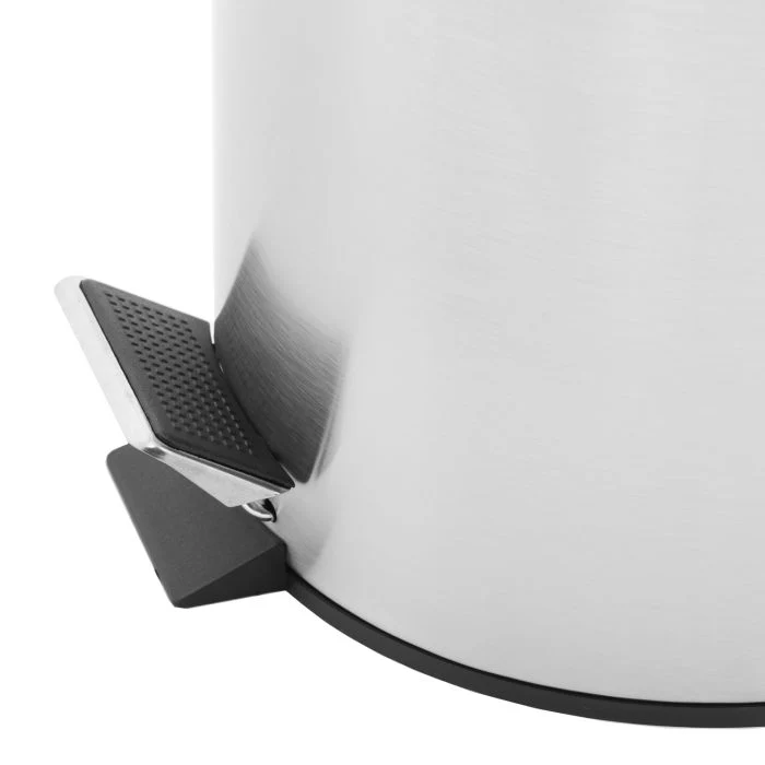 Royalford RF5128 Stainless Steel Pedal Bin, 20L | Fingerprint Proof, Rust Resistant, Odor Free & Hygienic - Stainless Steel Handle, Strong Plastic Bucket Inner, Soft Close Lid and Plastic Base - Image 3