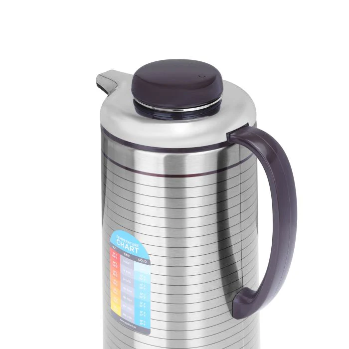 Royalford RF5288 1L Vacuum Flask - Heat Insulated Thermos for Keeping Hot/Cold Long Hour Heat/Cold Retention, Multi-Walled, Hot Water, Tea, Beverage | Ideal for Social Occasion, Commercial & Outings - Image 5