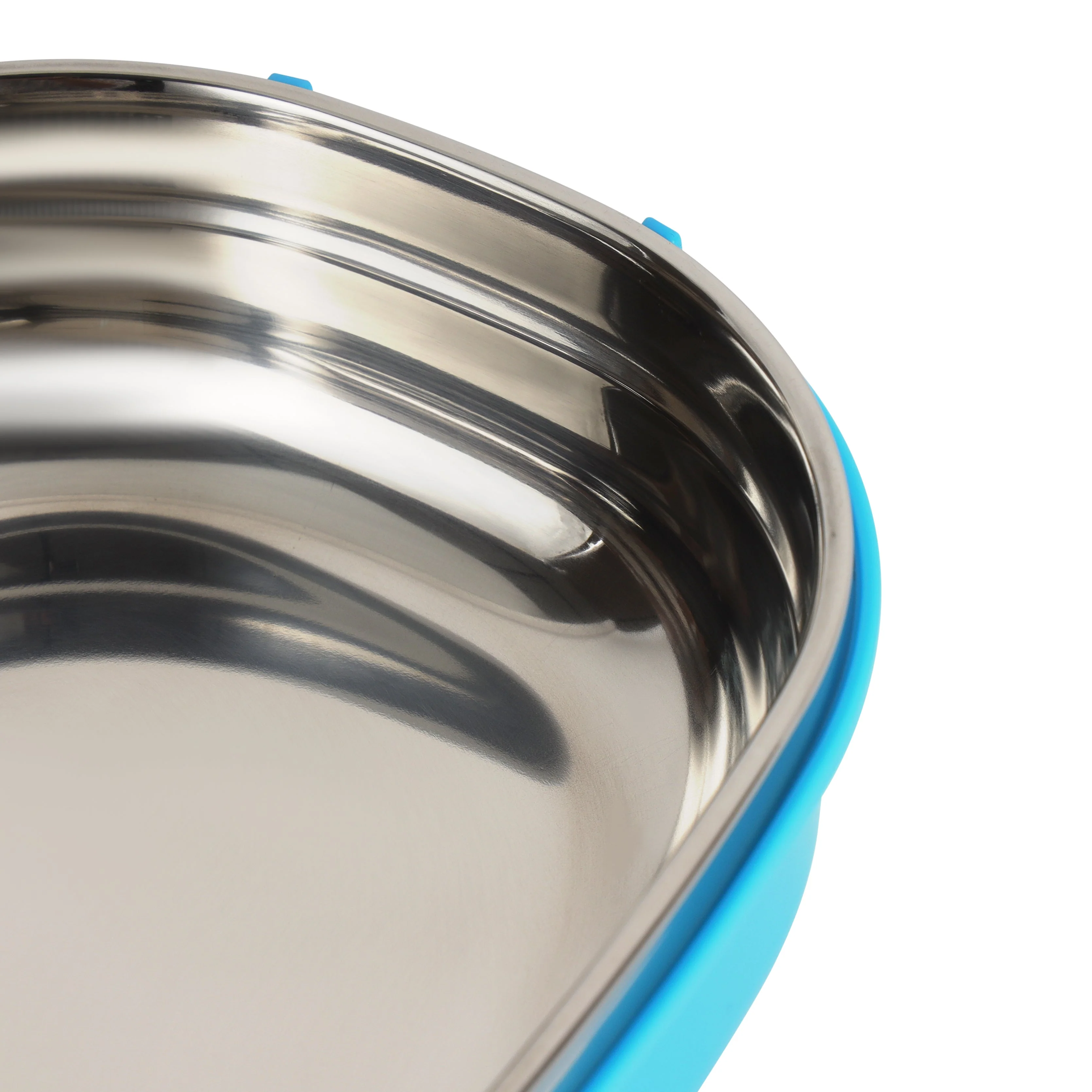 Royalford RF5652GR 0.9L Stainless Steel Lunch Box | BPA Free Insulated Food Container | Secure Lock Lid | Leak-Resistant Design & Durable Outer Body | Easy to clean - Image 5