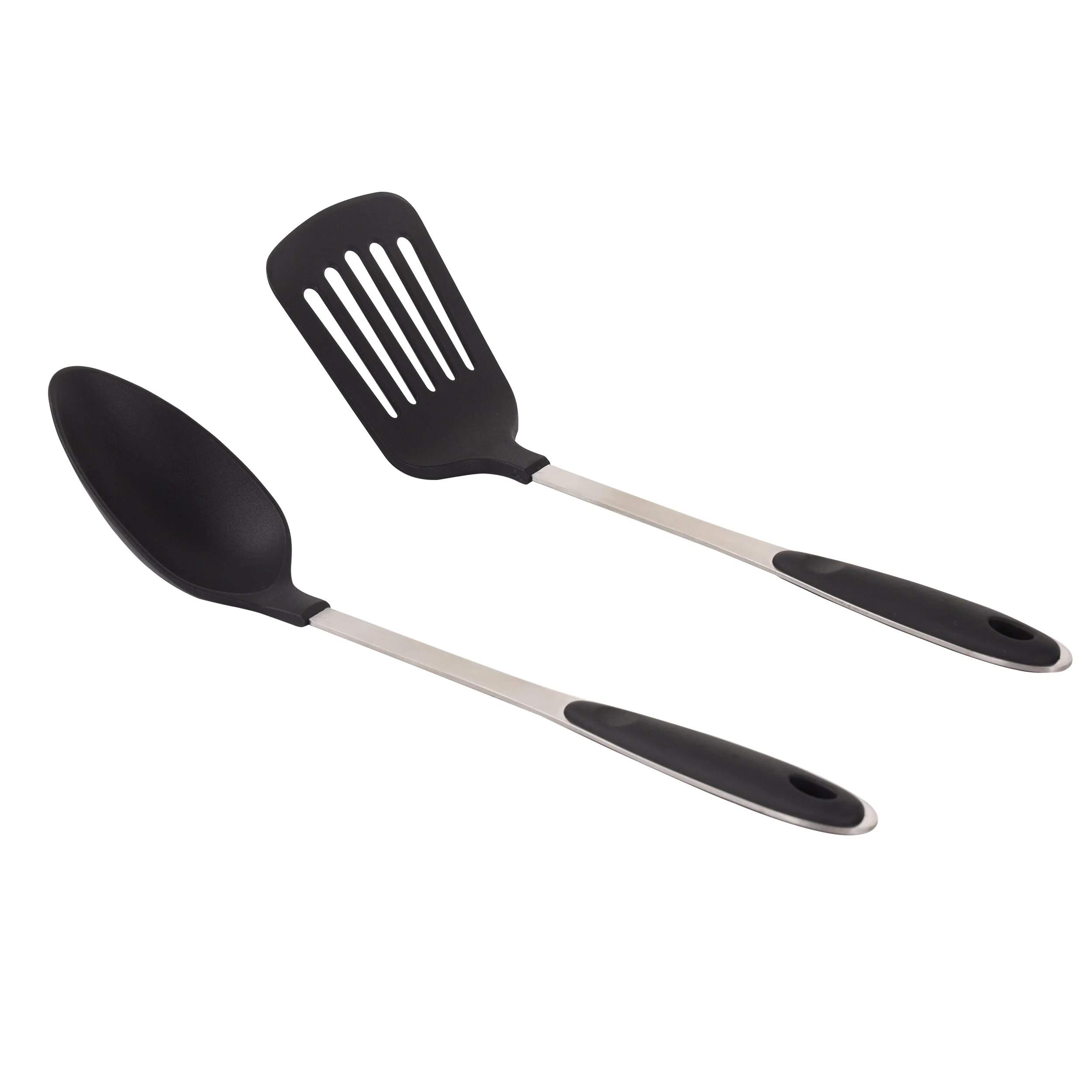 Royalford RF5858 12 Pcs Non Stick Cookware Set with Lids Frypans Saucepans and Nylon Utensils | Dishwasher Safe | Compatible with Gas, Electric, and Halogen Stoves - Image 7