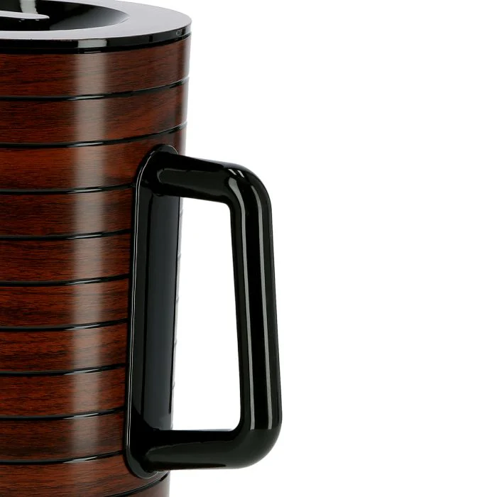 Royalford RF8218 Cherrywood Acrylic Water Jug, 2.4L - Ergonomic Handle with Spill Proof Pouring Spout | Leak Proof Lid | Ideal for Serving Water, Juice & More - Image 2