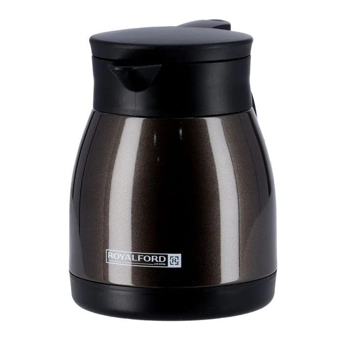 Royalford RF8303 500 ml Stainless Steel Mini Vacuum Flask - Heat Insulated Thermos for Keeping Hot/Cold Long Hour | Perfect for Serving Tea, Coffee, Soup, Milk & More - Image 2