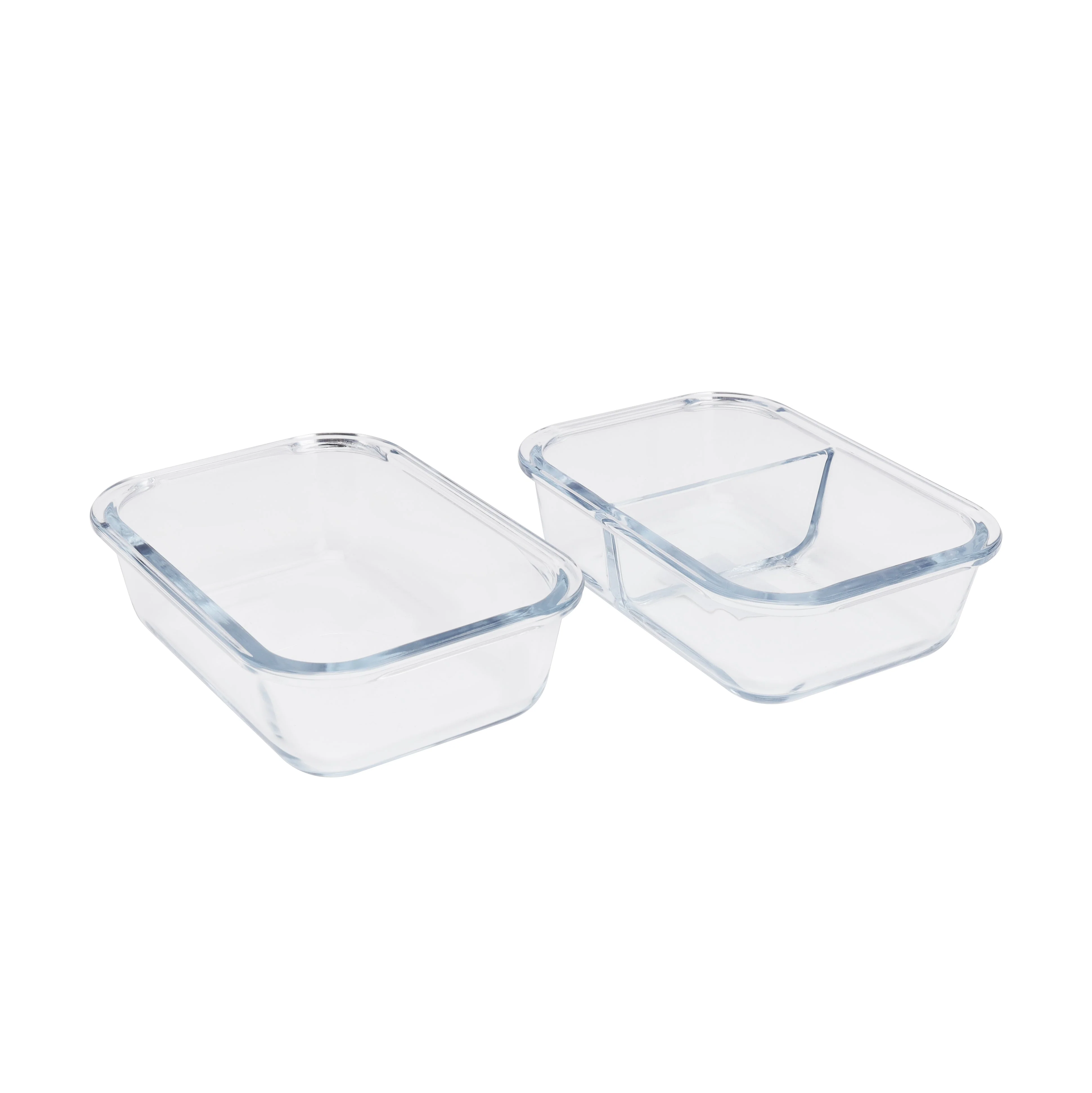 Royalford RF8814 Airtight Borosilicate Glass Container Set | 2PCS 600ml Oven Safe up to 400°C | Microwave, Freezer & Dishwasher Safe | Leakproof Eco Friendly Design - Image 3