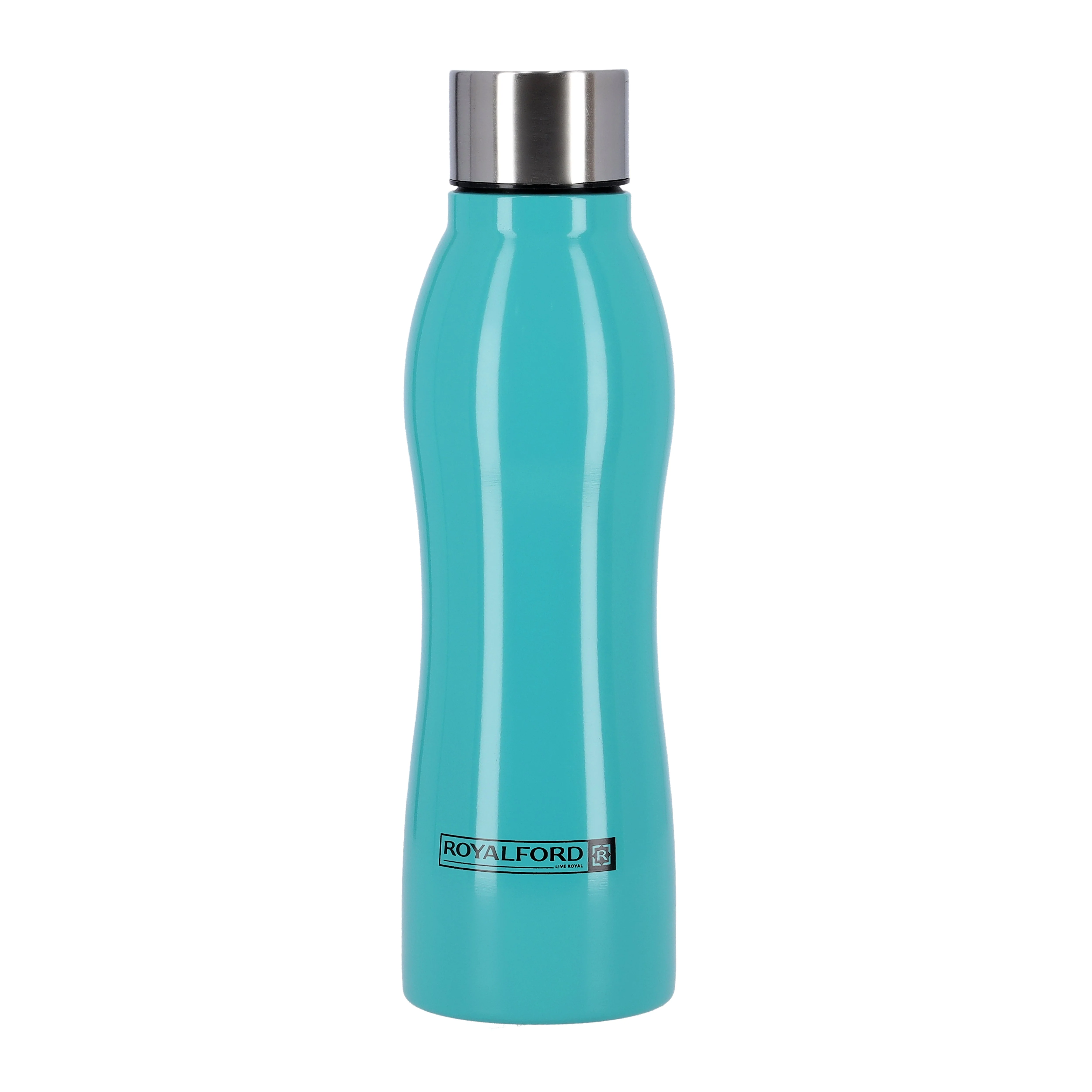 Royalford RF9362BL Stainless Steel Sport Bottle | 750ml | Leak Resistant Reusable Water Bottle for Gym, Office, Travel, Outdoor Sports & Daily Hydration Lifestyle Use