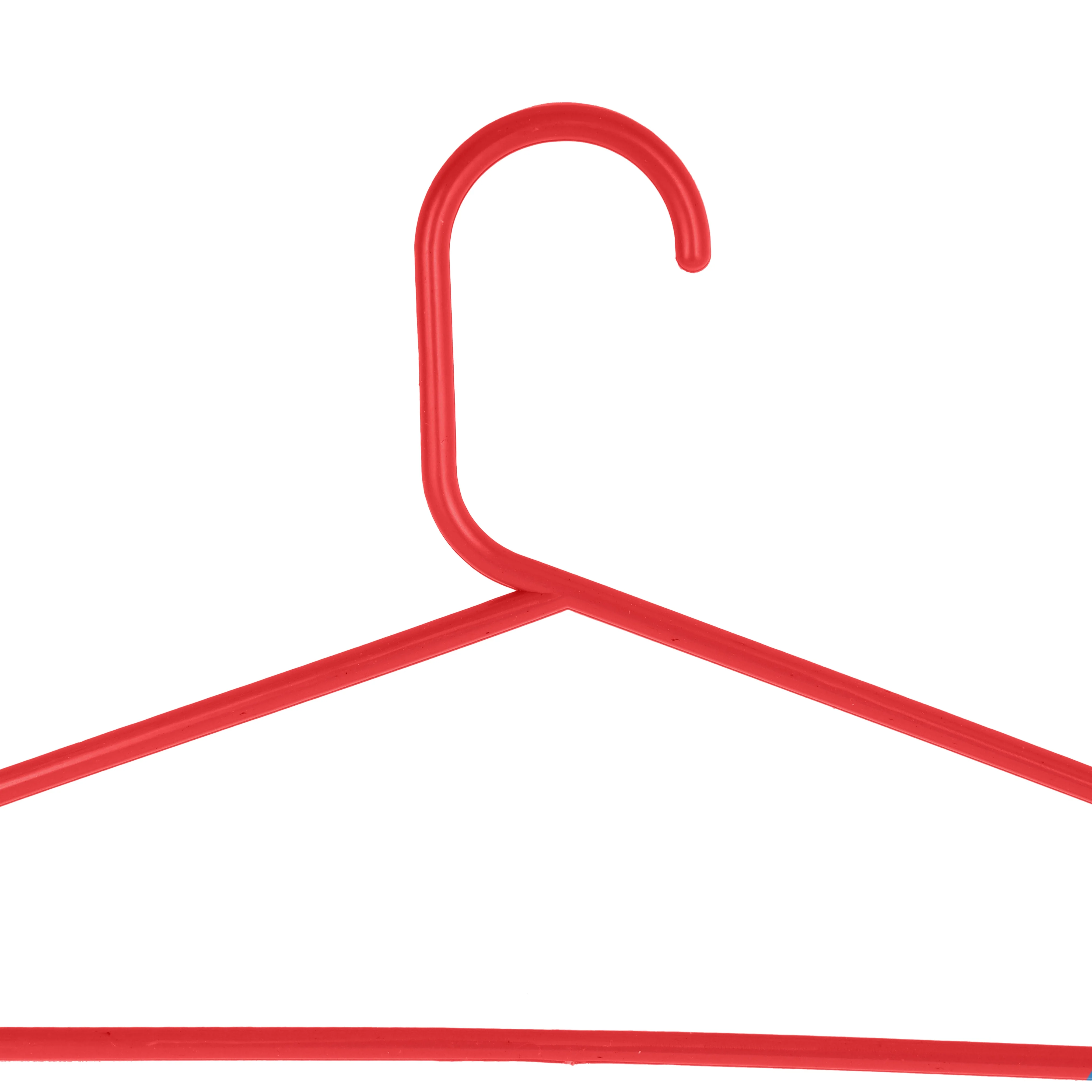 Royalford RF9435 Plastic Cloth Hanger Set of 5| Durable High Quality Clothes Hangers | Strong Hook | Smooth Finish | Perfect for Home Wardrobe Organization Storage - Image 4