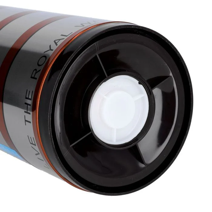 Royalford RF9587 1L Double Wall Golden Figured Vacuum Flask - Portable Heat Insulated Thermos for Keeping Hot/Cold 24 & 36 Hours Retention | Push Button |Coffee, Hot Water, Tea, Beverage | Ideal for Commercial & Outings - Image 5