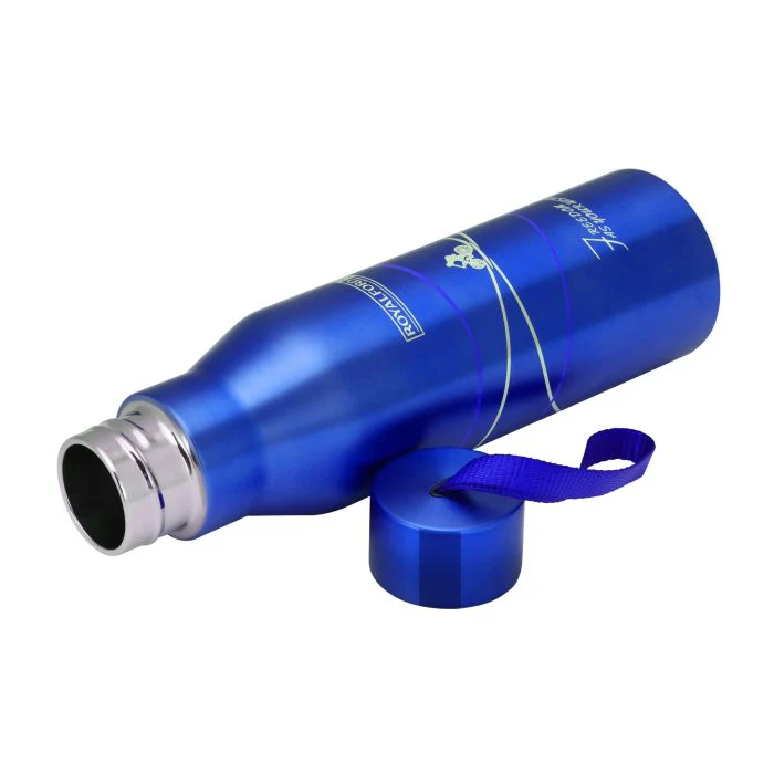 Royalford RF9866 Vacuum Bottle 950ml | Stainless Steel Double Wall Insulated Water Bottle| Keeps Drinks Hot & Cold for Long Hours | Leak Resistant | Portable Design - Image 3