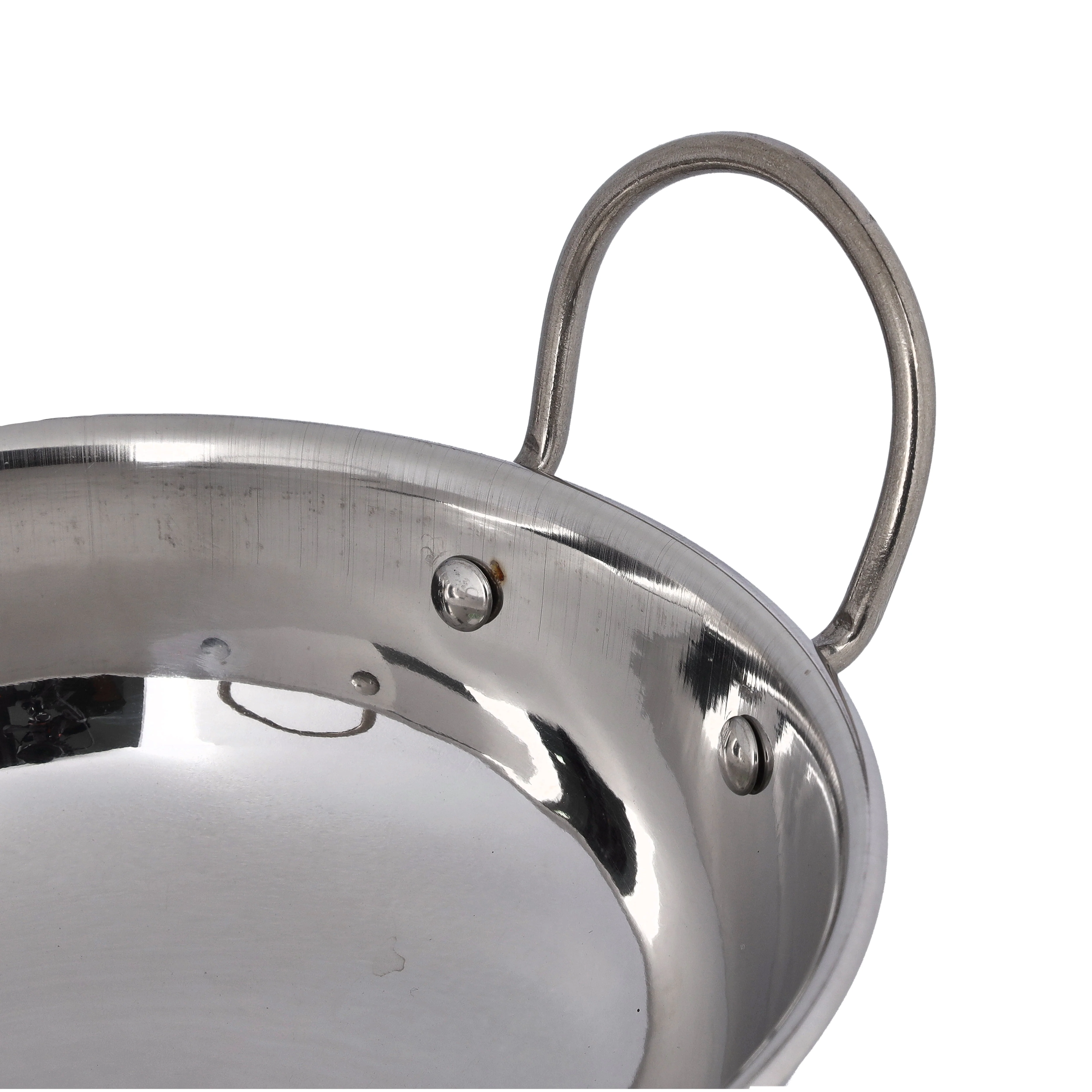 Royalford RF9973 Stainless Steel Kadai with Copper Bottom | 21cm Size | Cooking Kadai with Fast Heating Design | Durable SS Handles for Reliable Traditional Use - Image 4